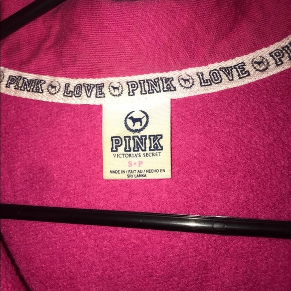 Pink haft zip jacket - Picture 3 of 3